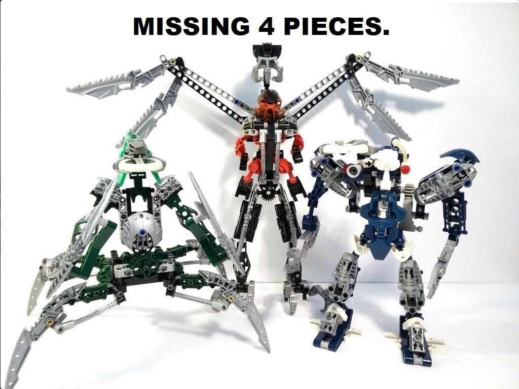 LEGO Bionicle 10202 Ultimate Dume + Mask of Power 8621 8622 8623 