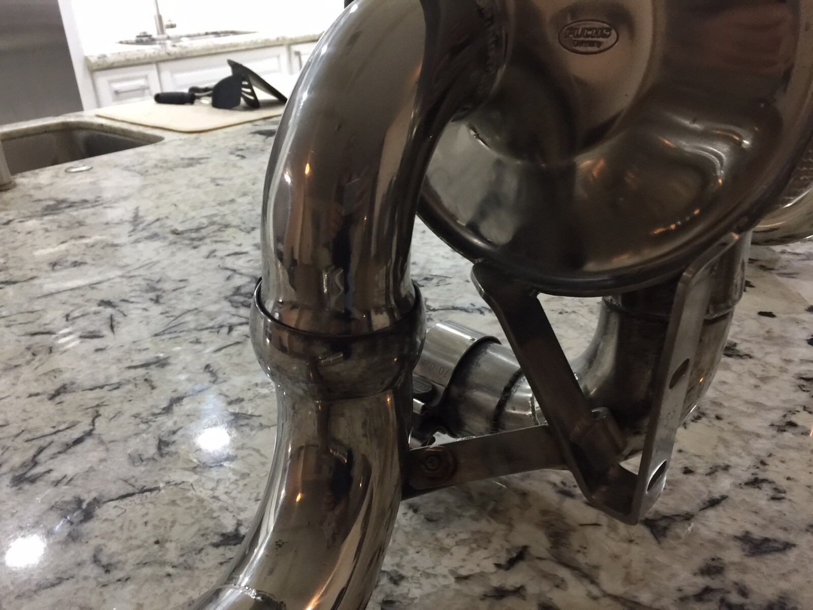 Ferrari 360 Novitec/Fuchs Sports Exhaust Muffler Stainless