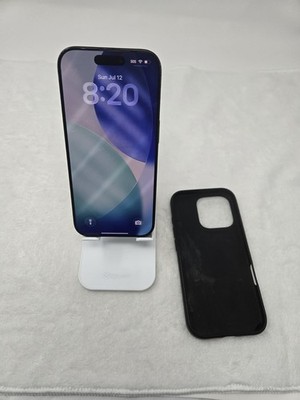 Apple iPhone 16 Pro - 128GB - Black Titanium UNLOCKED Cracked Back 
