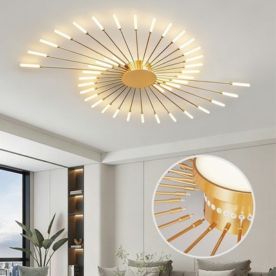 Creative Fireworks Design Chandelier Bar Indoor Lighting Plug-in LED Source
