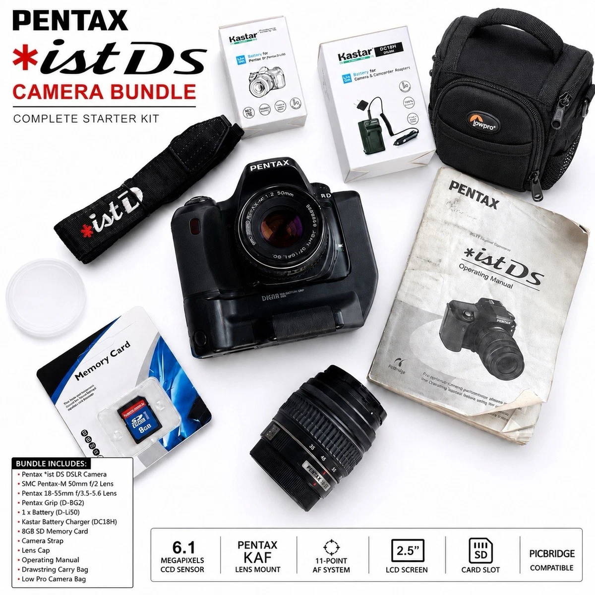 Pentax *ist Digital SLR Cameras for sale | eBay