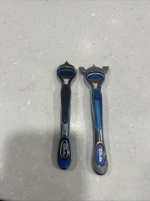 GILLETTE FUSION Proglide Chrome Razor Handle ONLY - Used