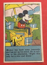 1930s D52 Mickey Mouse Recipe Bread Card Bamby Bread Mickey has made some.....