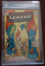 Justice League of America #18 DC 1963  PGX 7.0  Batman, Flash, Aquaman