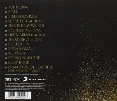 Fifth Harmony Reflection CD Europa Epic 2015 88875021222