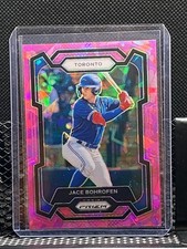 Jace Bohrofen 2024 Prizm Pink Cracked Ice  - Blue Jays