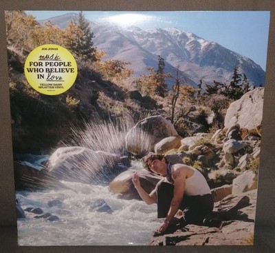 Joe Jonas VINILO SPLATTER AMARILLO Music for people who believe in love LP NUEVO