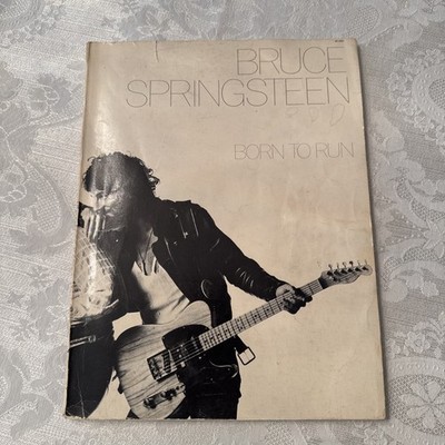 Vintage 1975 Bruce Springsteen Born To Run Sheet Music with Pictures