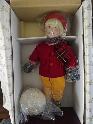 Vintage Ashton Drake Porcelain Doll  Bradley  Winterfest Collection  1992...