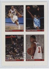 2005 Bazooka 4-on-1 Stickers Grant Hill Carmelo Anthony Andre Iguodala HOF 0r4