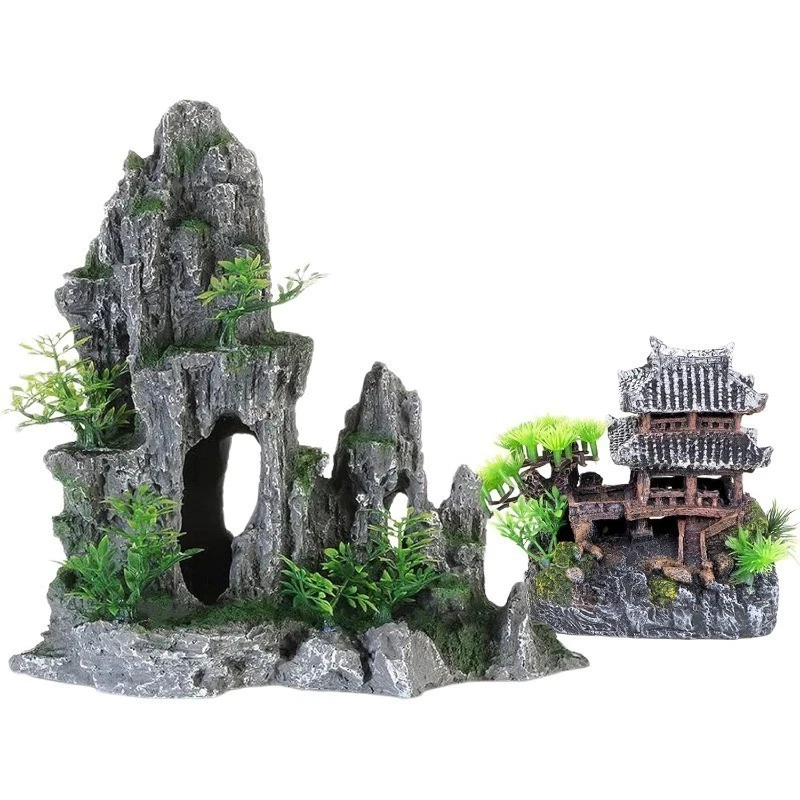 Extra Large Aquarium Decorations Kit Resin Aquarium Castle Decorations Aquarium
Opens in a new windo