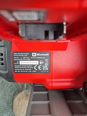 EINHELL-Handkreissäge/VERSION ''PROFESSIONAL !! '' ohne Akku/Lader