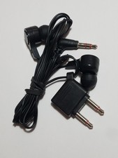 Rare Europe Dual Connection 3.5 Jack Headphones Earbuds For Samsung Apple iPOD