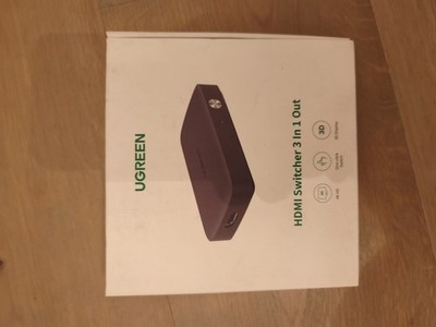 UGREEN HDMI Switch 3 in 1 Out   4K 3D HDMI Umschalter (OVP)