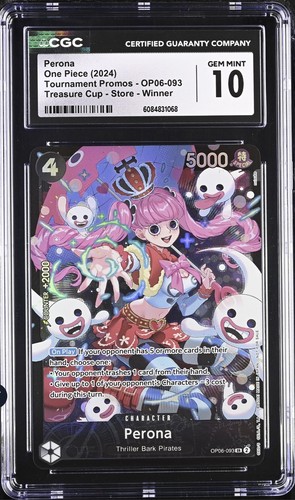 Perona (Store Treasure Cup 2024) graded CGC 10 for sale on eBay