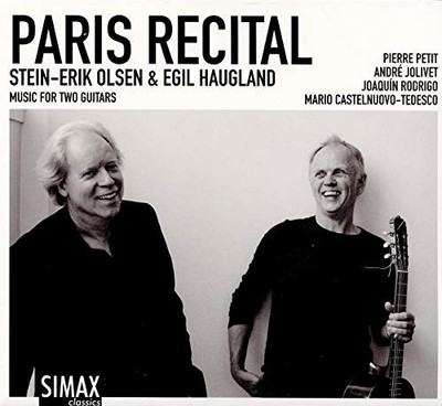 Pierre Petit - Stein-Erik Olsen  Egil Haugland  Paris Recital - CD - H4z