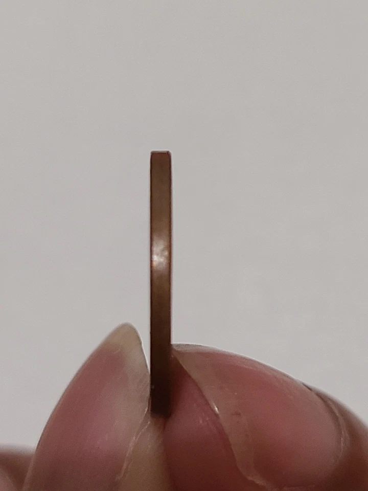 1977  Lincoln Penny One-Cent Proof U.S. Mint Copper Coin 1c from Proof Set - Image 3 of 3