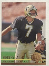 1994 Fleer Ultra #455 Morten Andersen New Orleans Saints