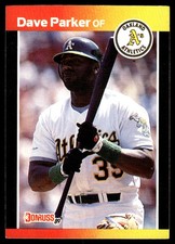 Dave Parker 1989 Donruss #150 Athletics MLB READ FREE SHIPPING AutographDen