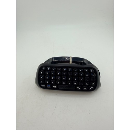 Ortz Gaming Wireless Bluetooth Chatpad Keyboard for PS4 Controller TP4-008 Black