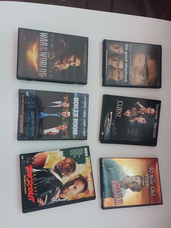 Lot(6) Of DVD's