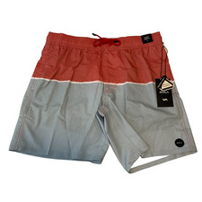Rvca Board Shorts Mens Size S Multicolor Drawstring Pockets Stretch
