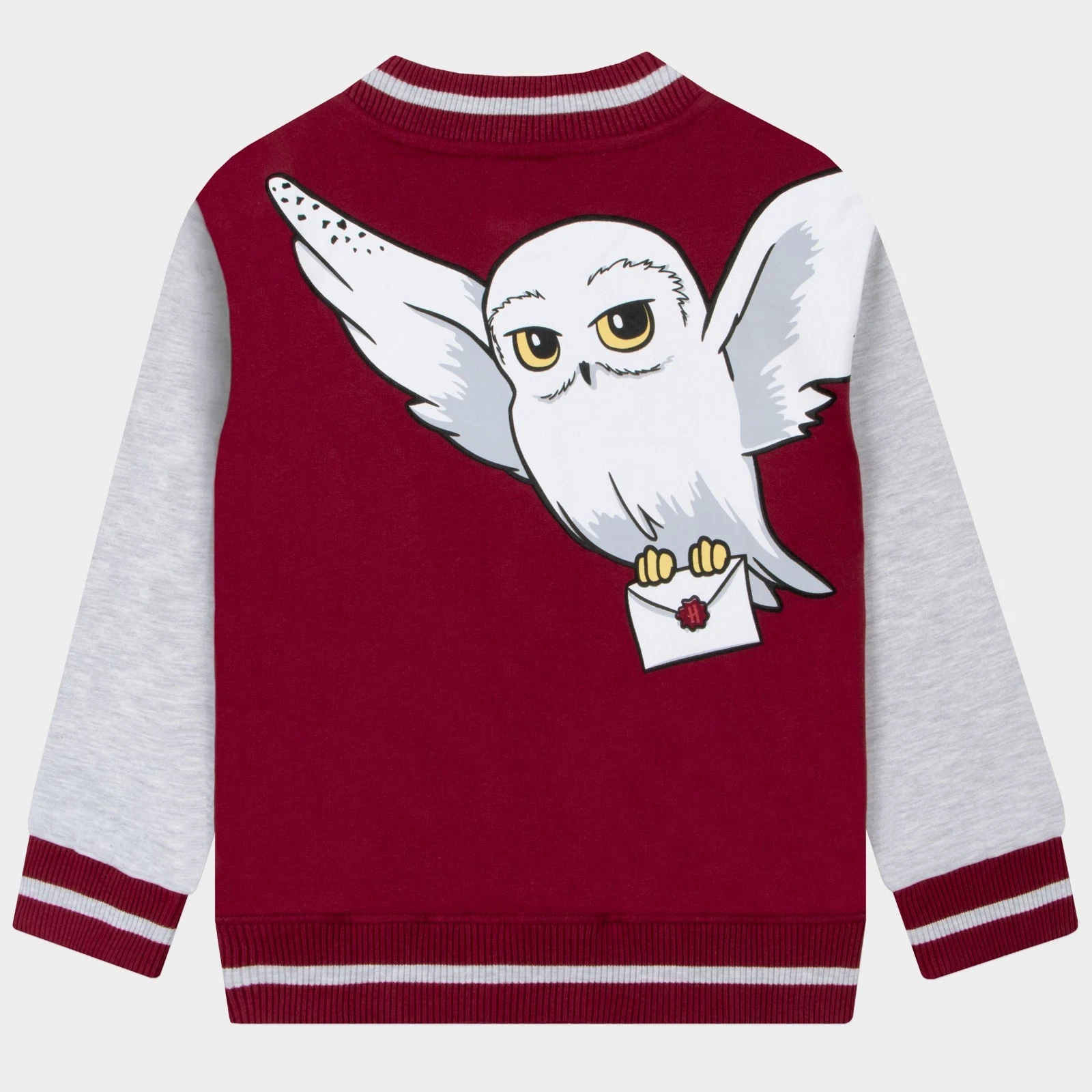 Harry Potter Bomber Jacket | Kids Hogwarts Varsity Jacket | Girls Red Jacket