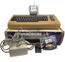 Vintage Commodore 64 Computer CIB  Game  NEW AV - Powers on - PARTS / REPAIR