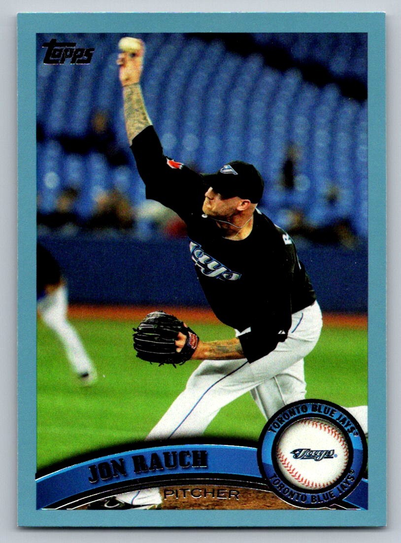2011 Topps Walmart Blue  Jon Rauch US121