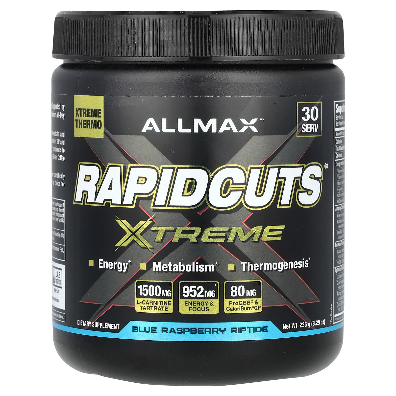 Rapidcuts Xtreme Blue Raspberry Riptide 829 унции 235 г 6890₽
