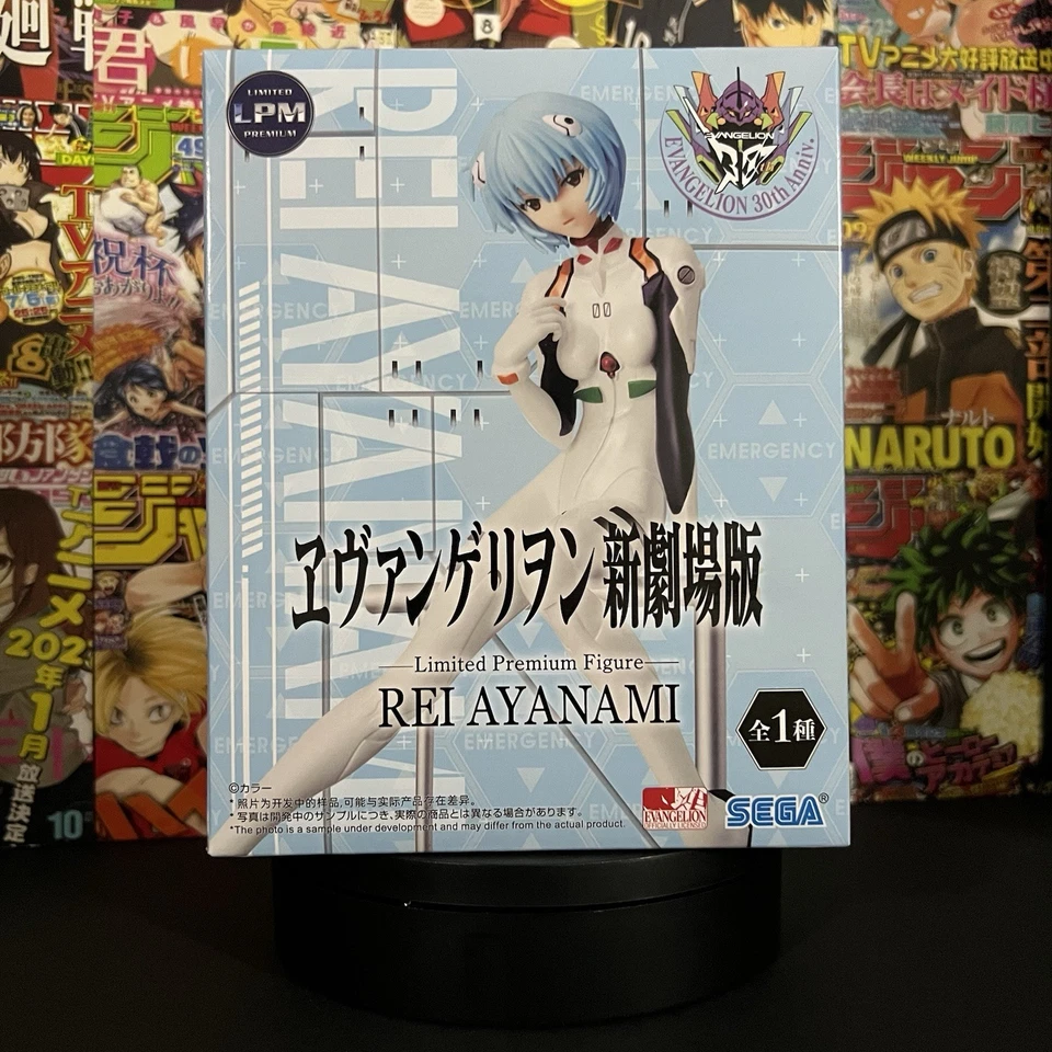 Ayanami Rei Figure | Genesis Evangelion - LPM 30th Anniv. | SEGA | Authentic NIB - Image 2 of 4