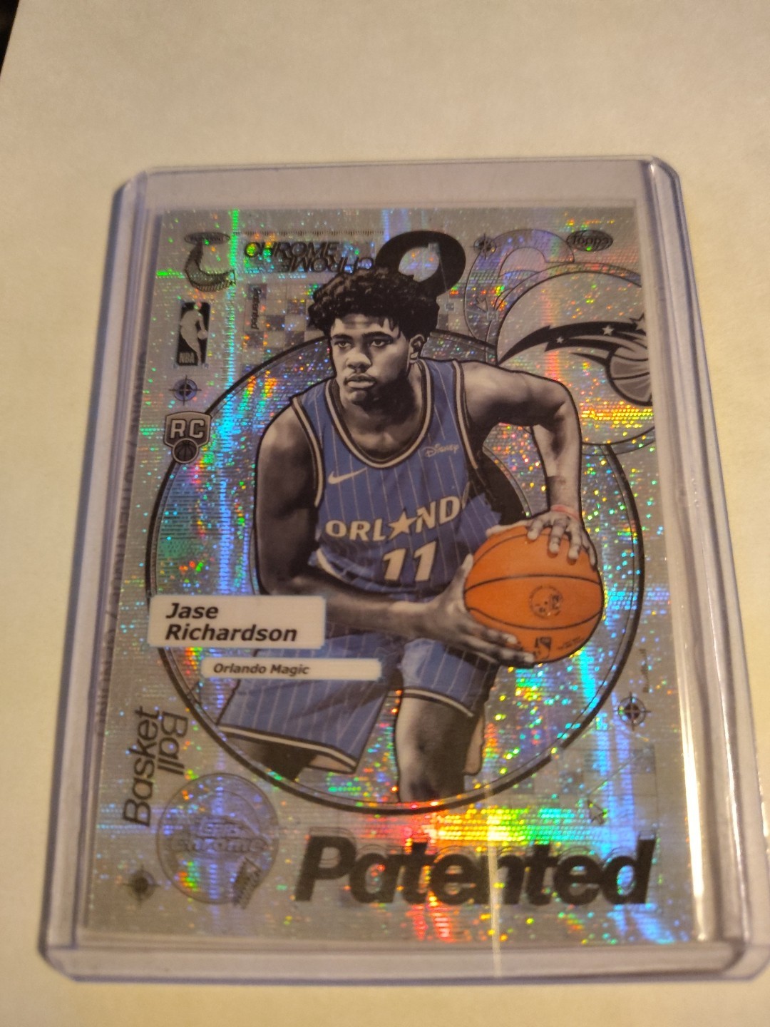 2025-26 Topps Chrome Jase Richardson PATENTED Rookie Case Hit RC SSP