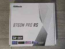 ASRock B760M Pro RS Intel B760 LGA 1700 Micro ATX Motherboard