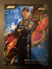Max Verstappen 2024 Topps Finest F1 Common #88 BLUE REFRACTOR #176/200! HOT!