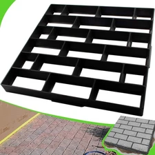 CJGQ Plus Size 19.7"x19.7"x1.7" Concrete Molds Walk Maker Reusable Path Brick...