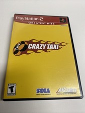 Crazy Taxi (Sony PlayStation 2, PS2, 2002) BLUE DISC CIB Greatest Hits Edition