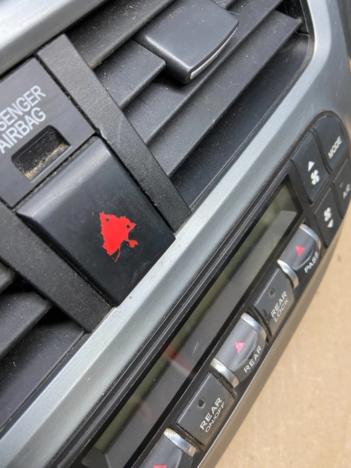 Radio control de clima para tablero Honda Odyssey 2005 a 2010 bisel U4726 DG Foto 2 de 4