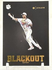 2025 Onit Clemson Baseball - GOLD BLACKOUT SP #BL-5 Jarren Purify