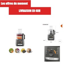 Kenwood Multipro Compact FDP31.020GY Robot Hachoir Cuisine 800 W 2,1 L