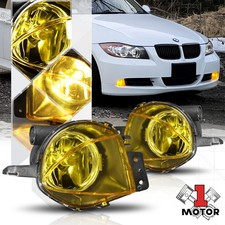 Golden Yellow Lens Fog Light Bumper Lamps for 06-08 BMW E90/E91/E92/E93 3-Series