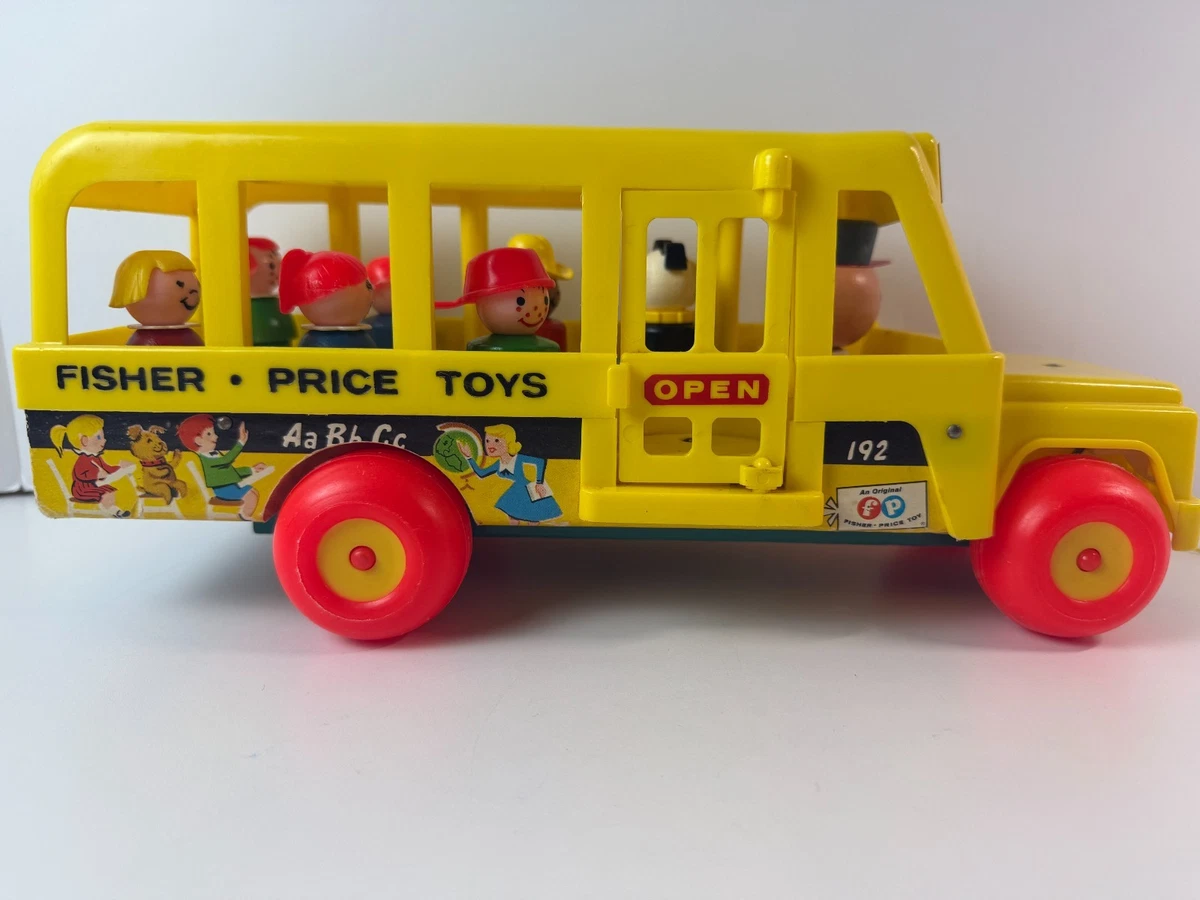 Vintage Fisher Price School Bus for sale | eBay