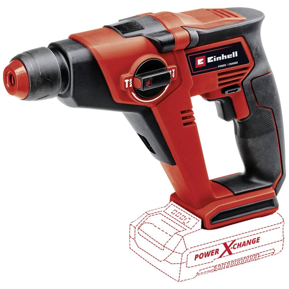 Marteau perforateur Einhell TE-HD 18/12 avec frappe pneumatique puissante