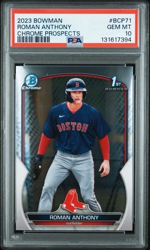 2023 Bowman Chrome Prospects Roman Anthony #BCP-71 - PSA 10