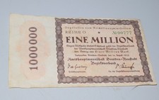 1 Million Mark 1923 - Amtshauptmannschaft Dresden-Neustadt