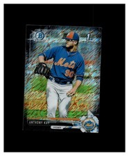 2017 Bowman Chrome Mini Prospects Black Shimmer Refractor Anthony Kay RC /100