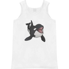 'Happy Orca Whale' Adult Vest / Tank Top AV050731
