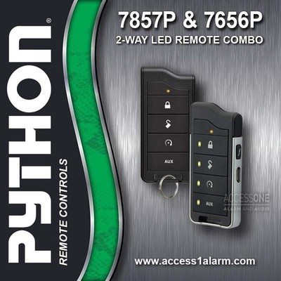 Python 7857P and 7656P Remote Package For 4806P - Remotes ONLY With USB Cable