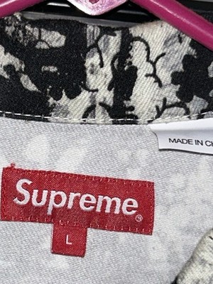 Supreme Christopher Wool Denim Work Jacket FW21 size Large NEW | eBay