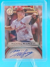 2025 Topps Tribute Michael McGreevy Autograph  79/199