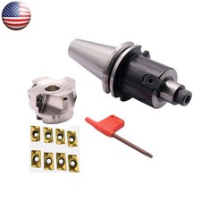 BT40-FMB22-60 Arbor 400R 63-22 Face End Mill Shell Cutter 63mm + 10pcs APMT1604